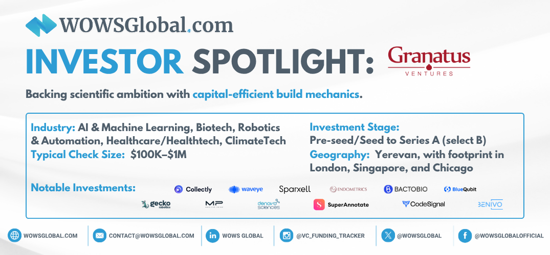 Granatus Ventures: Deep-Tech Builders Bridging Armenia and Southeast Asia
