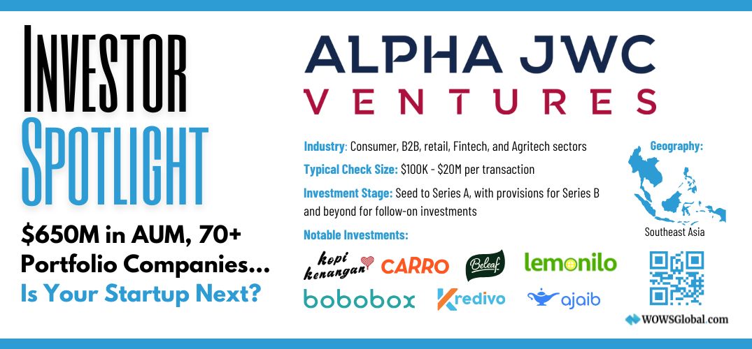 Alpha JWC Ventures: Powering the Next Generation of Southeast Asian Startups