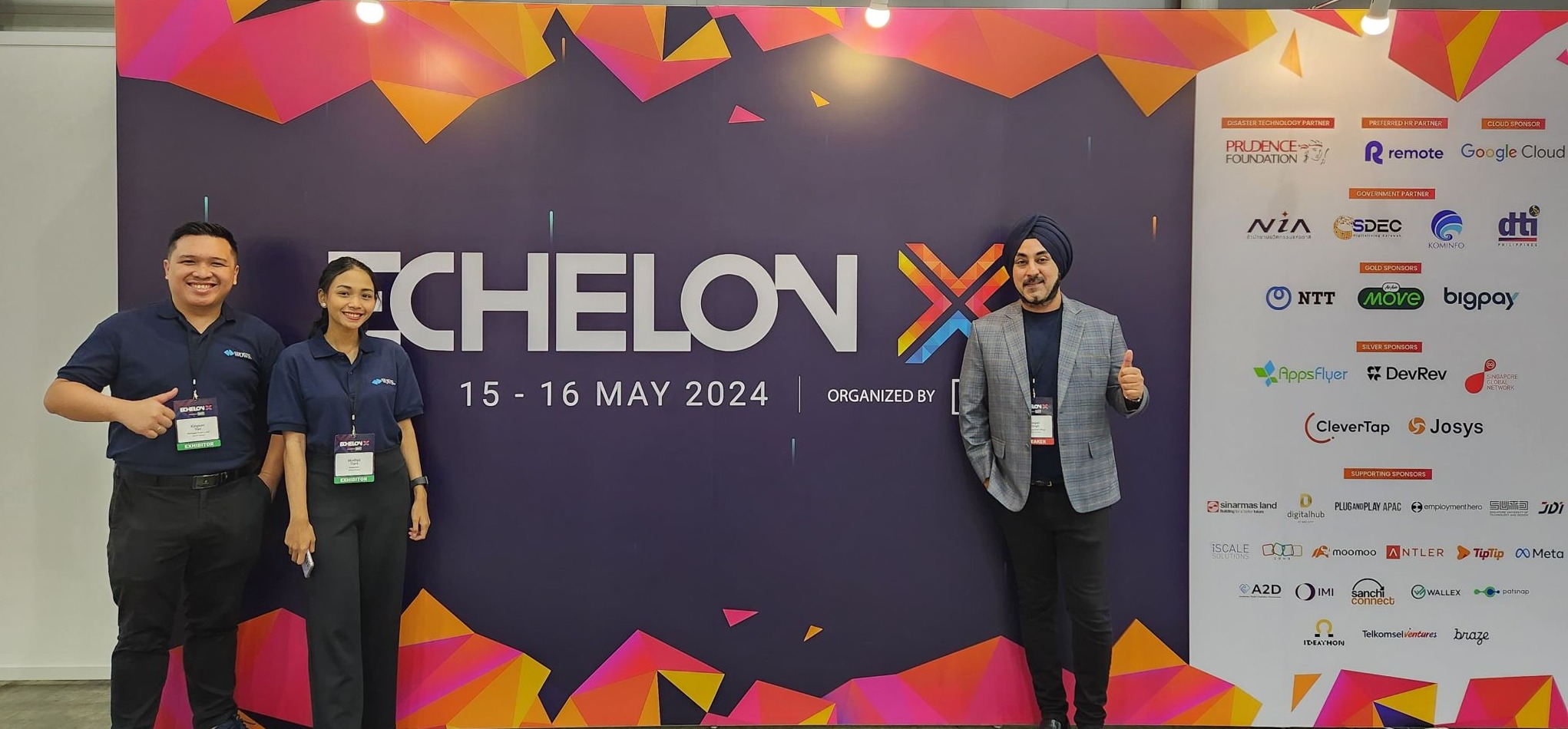 WOWS Shines at EchelonX: A Thrilling Gathering of Innovators and Investors