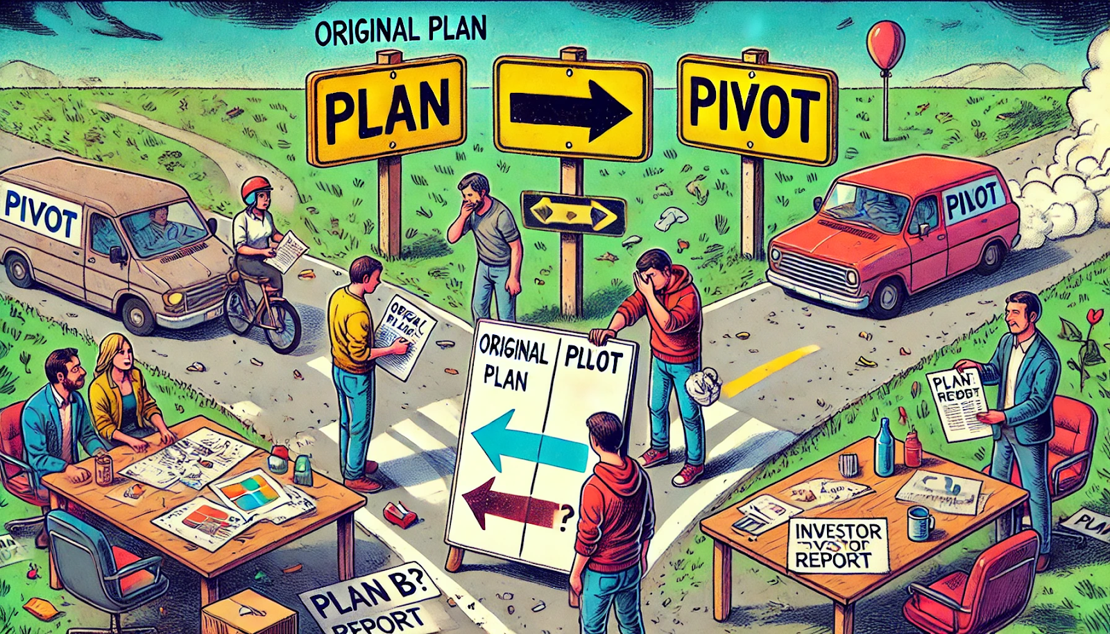 The Startup Pivot: From Bright Ideas to ‘What the Hell Were We Thinking?’