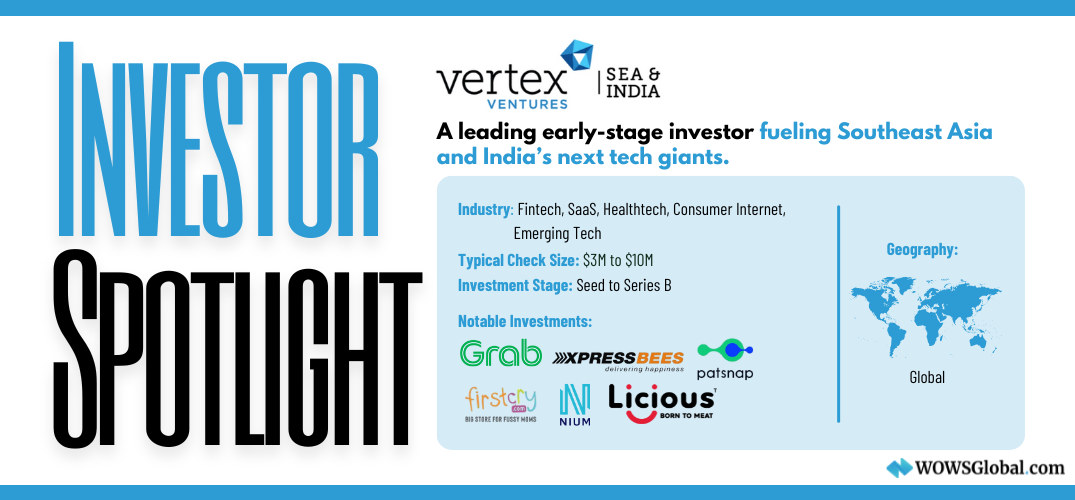 Vertex Ventures SEA & India, Backing Bold Tech Founders Across the Region
